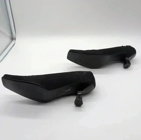 Enzo Angiolini Fabric formal shoes kitten heels sz 6.5 minor flaw - Picture 8 of 10